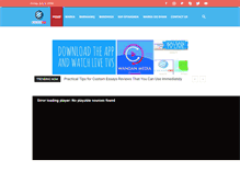 Tablet Screenshot of kalsantv.com